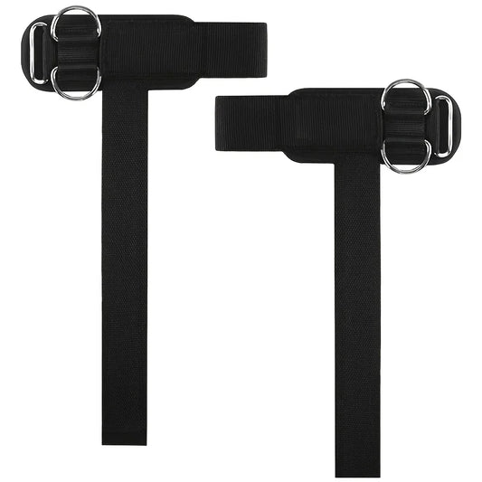 2-In-1Wrist Straps for Weightlifting, Weightlifting Straps with D Ring Deadlift Straps for Cable Machine Workout Gym Straps