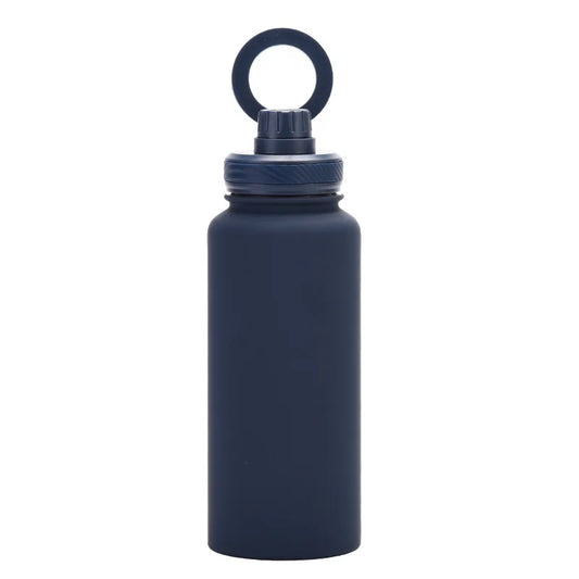 32Oz Double Wall Vacuum Flasks Insulated Stainless Steel Magnetic Magsafe Water Bottle with Phone Holder