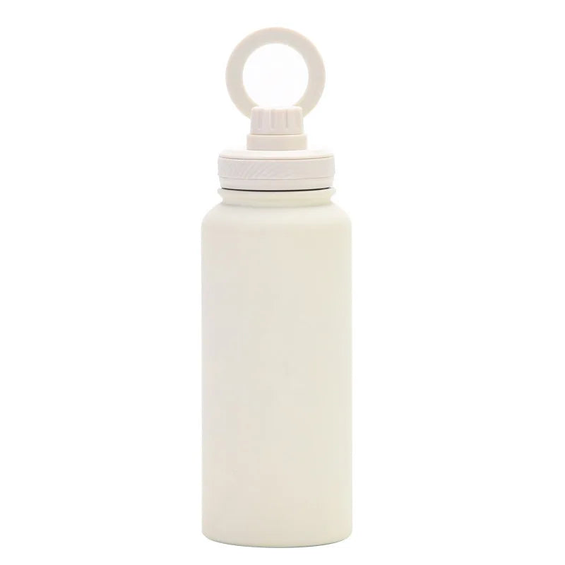32Oz Double Wall Vacuum Flasks Insulated Stainless Steel Magnetic Magsafe Water Bottle with Phone Holder