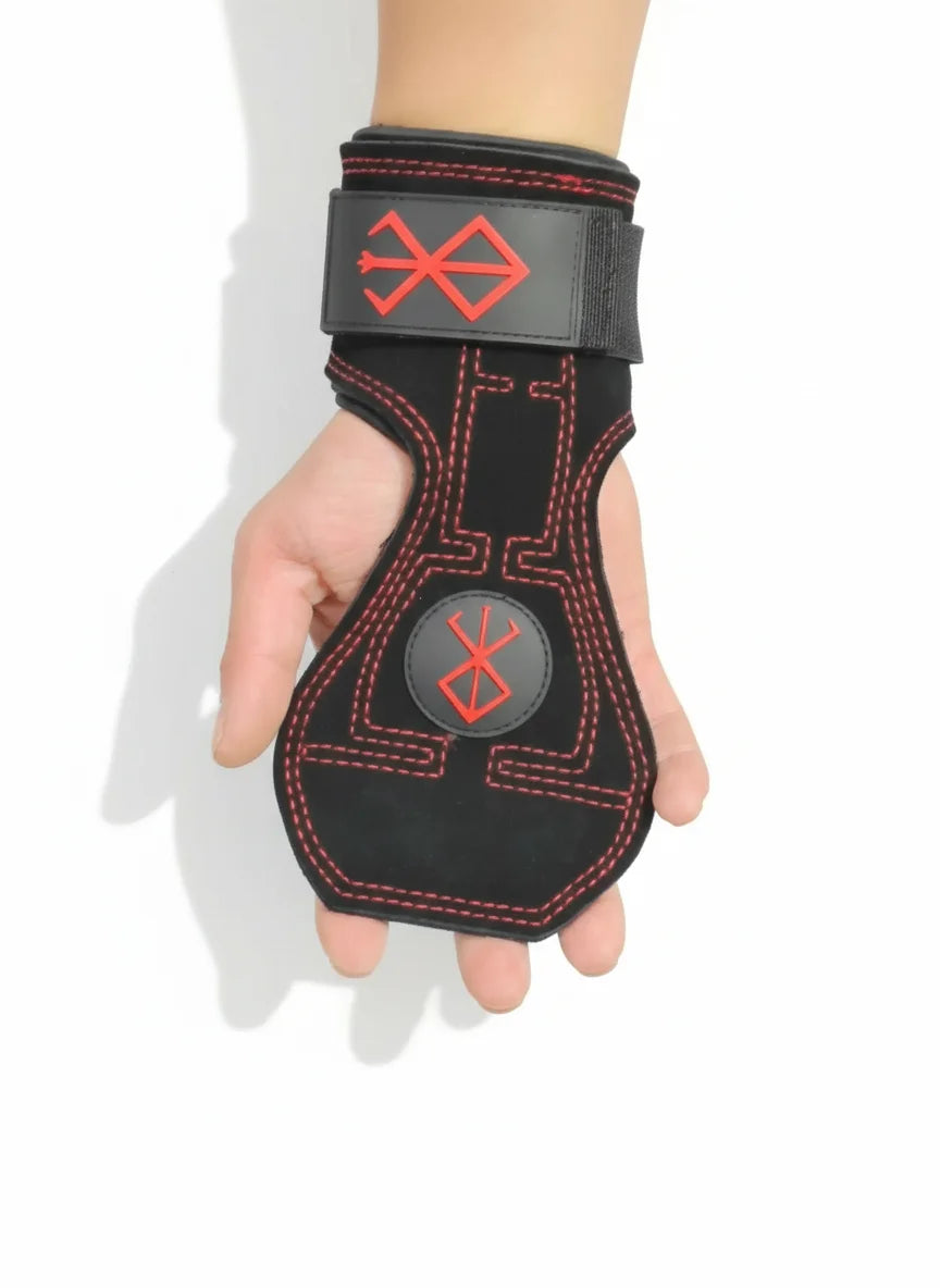Leather Weight Lifting Gloves Wrist Straps for Weightlifting, Lifting Straps Cobra Grips Deadlift Straps Weight Lifting Straps,