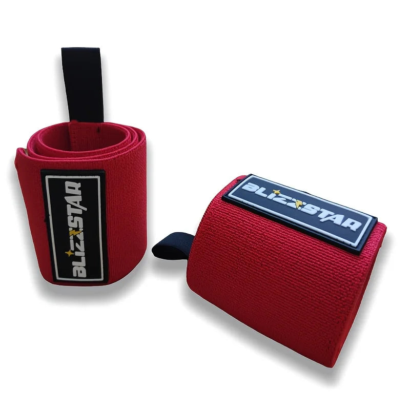 Gym Wrist Wraps for Weightlifting, Harden Wrist Support Straps, Fitness Wrist Brace Fit Deadlift, Bench Press, Strength Training