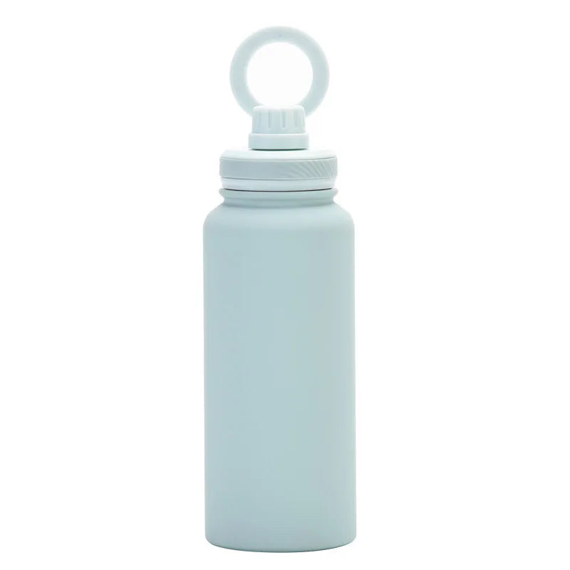 32Oz Double Wall Vacuum Flasks Insulated Stainless Steel Magnetic Magsafe Water Bottle with Phone Holder