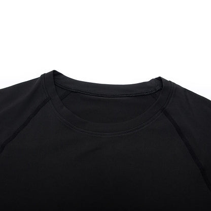 Men Bodybuilding Sports T-Shirt Long Sleeve Fitness Compression Running Tee Gift