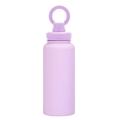 32Oz Double Wall Vacuum Flasks Insulated Stainless Steel Magnetic Magsafe Water Bottle with Phone Holder