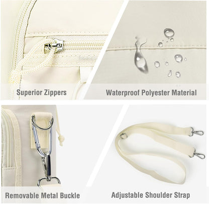 Gym Bag for Women, Travel Duffle Bag with Water Bottle Holder, Beige | Weekender Overnight Workout Carry on Small Tote Sport Gym Bag with Shoe Compartment&Wet Pocket for Fitness, Yoga, Weekend