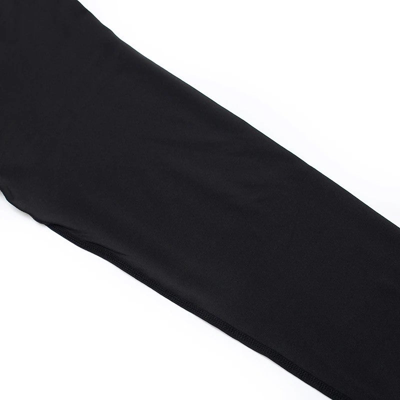 Men Bodybuilding Sports T-Shirt Long Sleeve Fitness Compression Running Tee Gift