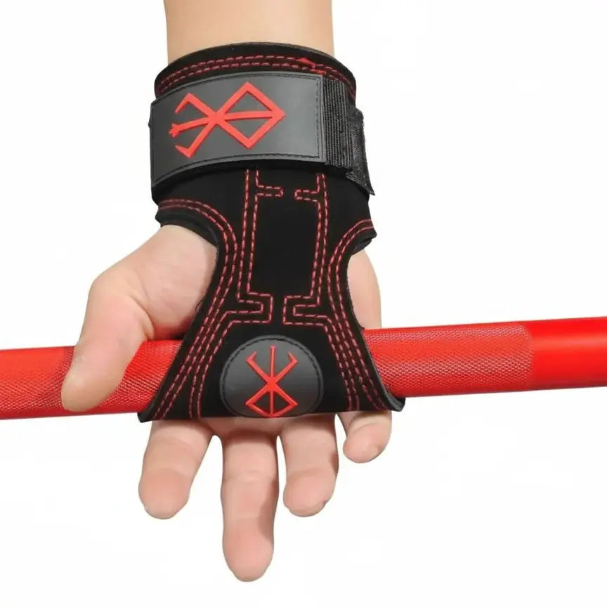 Leather Weight Lifting Gloves Wrist Straps for Weightlifting, Lifting Straps Cobra Grips Deadlift Straps Weight Lifting Straps,