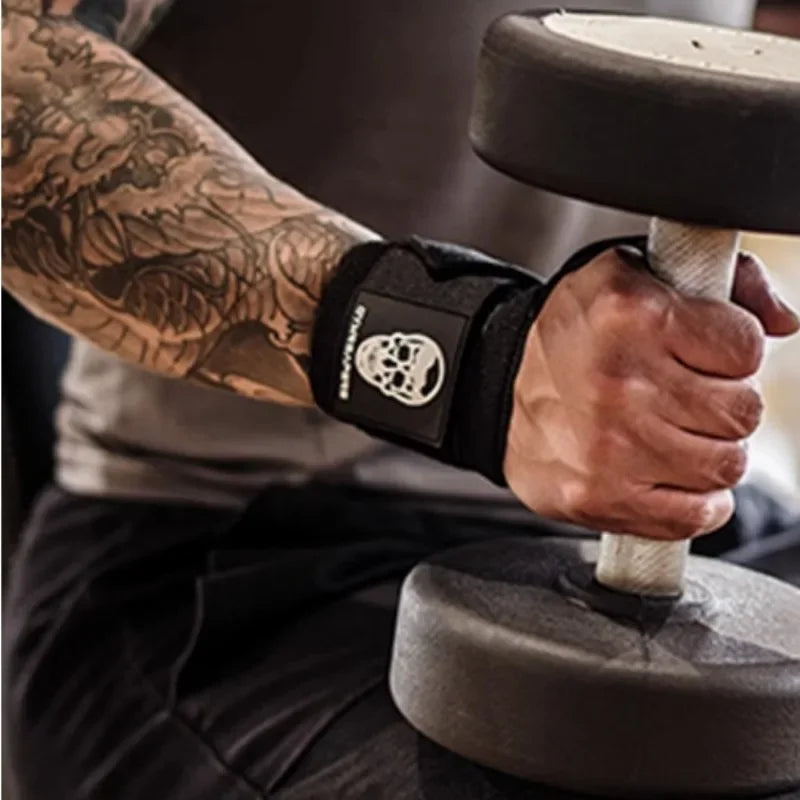 Fitness Wrist Strap for Weightlifting Bench Press Wristband Professional Gym Wrist Wraps Strength Training Sports Support