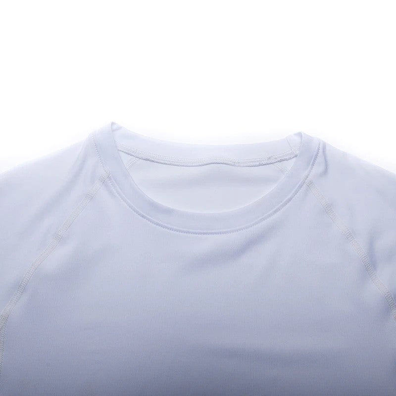 Men Bodybuilding Sports T-Shirt Long Sleeve Fitness Compression Running Tee Gift