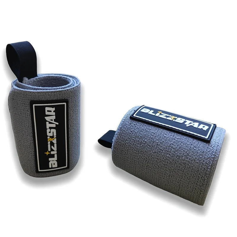 Gym Wrist Wraps for Weightlifting, Harden Wrist Support Straps, Fitness Wrist Brace Fit Deadlift, Bench Press, Strength Training