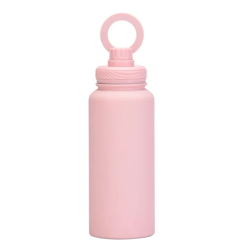 32Oz Double Wall Vacuum Flasks Insulated Stainless Steel Magnetic Magsafe Water Bottle with Phone Holder