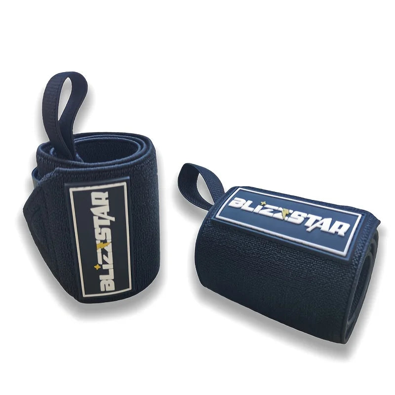 Gym Wrist Wraps for Weightlifting, Harden Wrist Support Straps, Fitness Wrist Brace Fit Deadlift, Bench Press, Strength Training